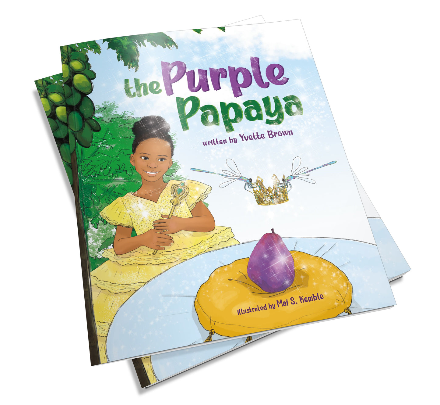 The Purple Papaya Softcover Book