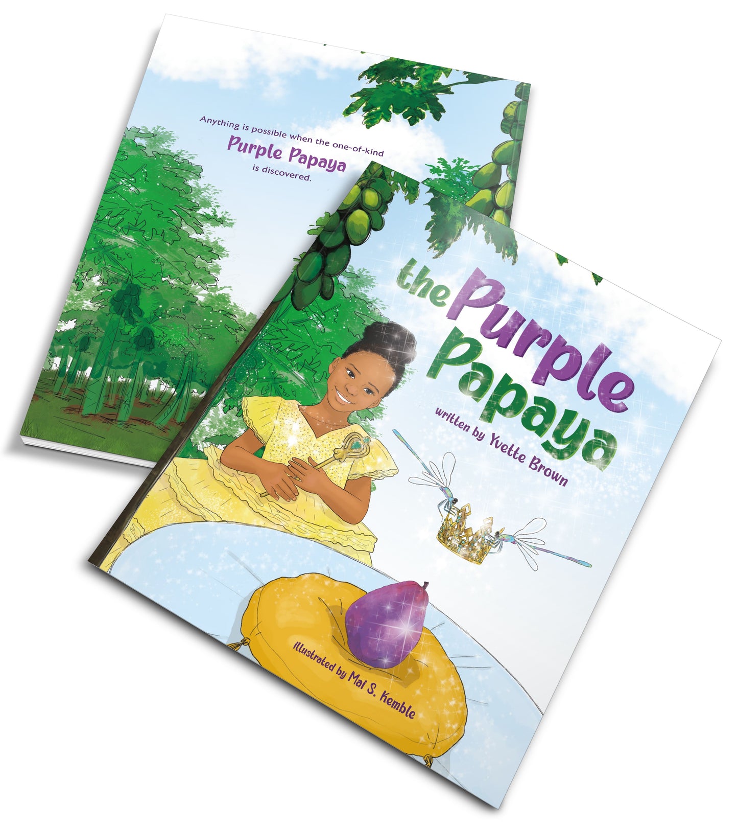 The Purple Papaya Softcover Book