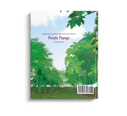 The Purple Papaya Hardcover Book